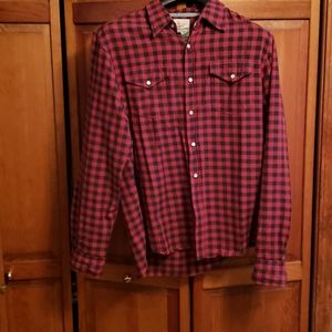 Long sleeve, snap buttons,  shirt